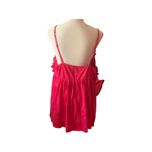 CACIQUE PINK RUFFLE INTIMATE SLEEPWEAR SZ 22/24 - Picture 3 of 5